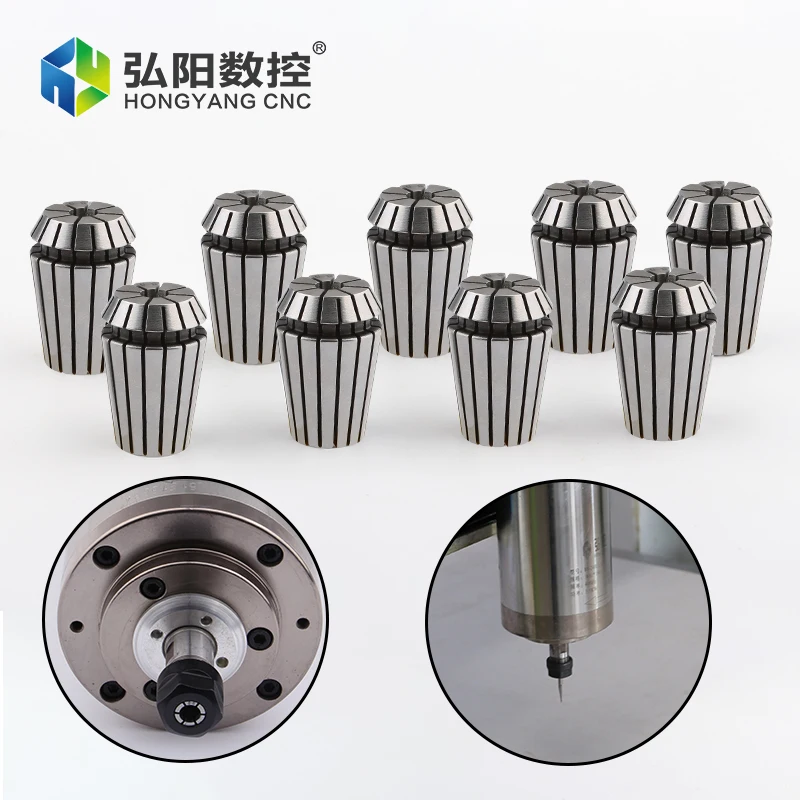 ER11A Spring Collet High Precision Milling Chuck,for CNC milling tool holder Engraving machine spindle motor