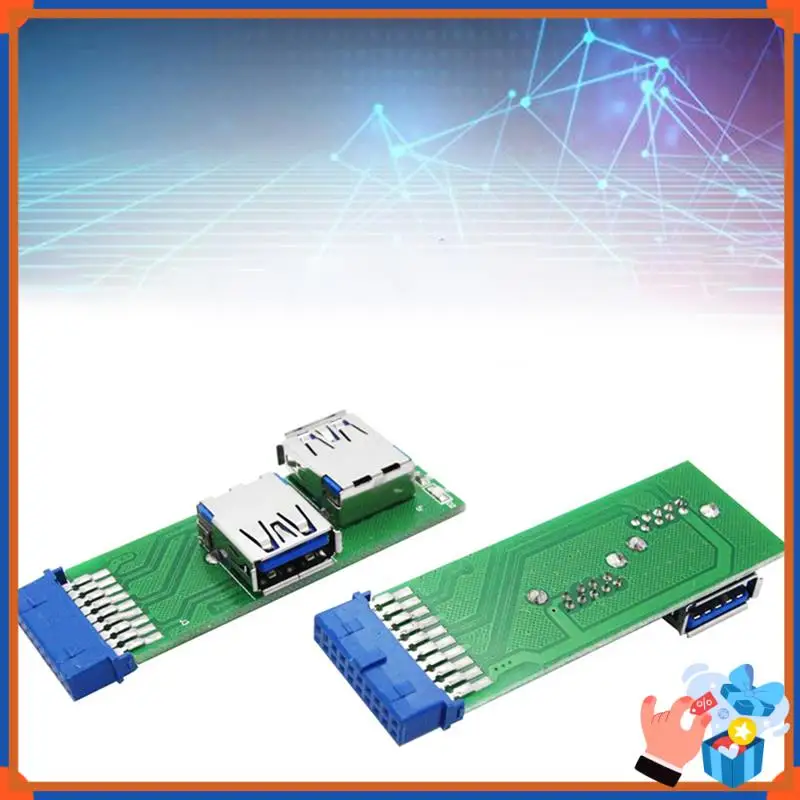 Compact Sk210a Compatible 20-Pin Motherboard With USB3.0 And 1To2 Port External Card Expansion