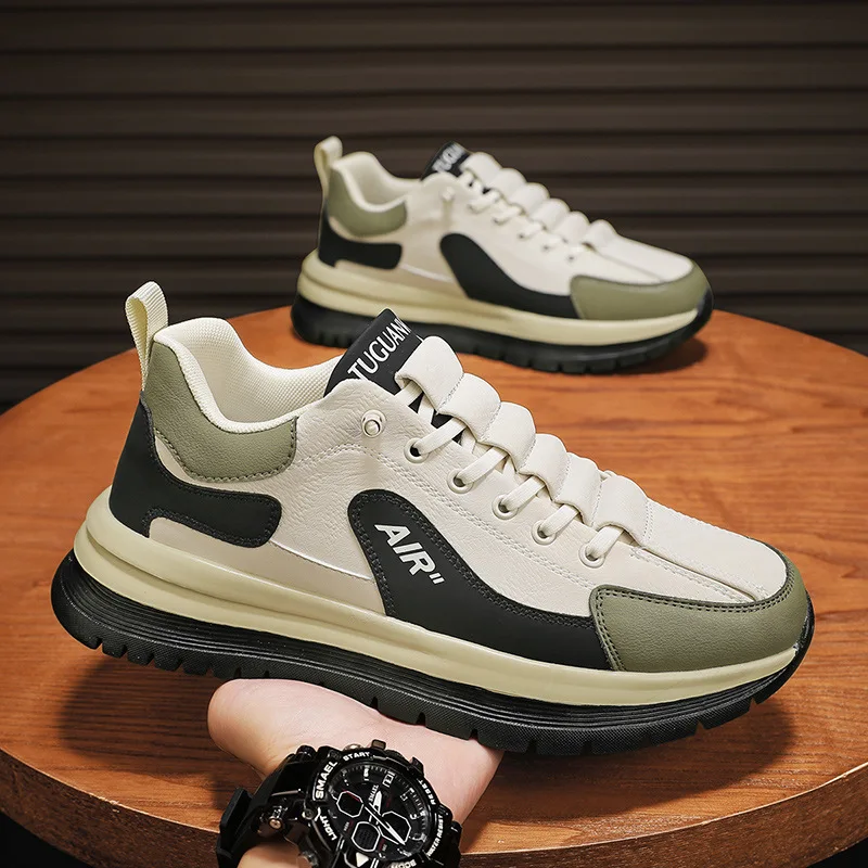 

Men's sports shoes retro casual outdoor running shoes popular autumn and winter new soft sole lightweight men