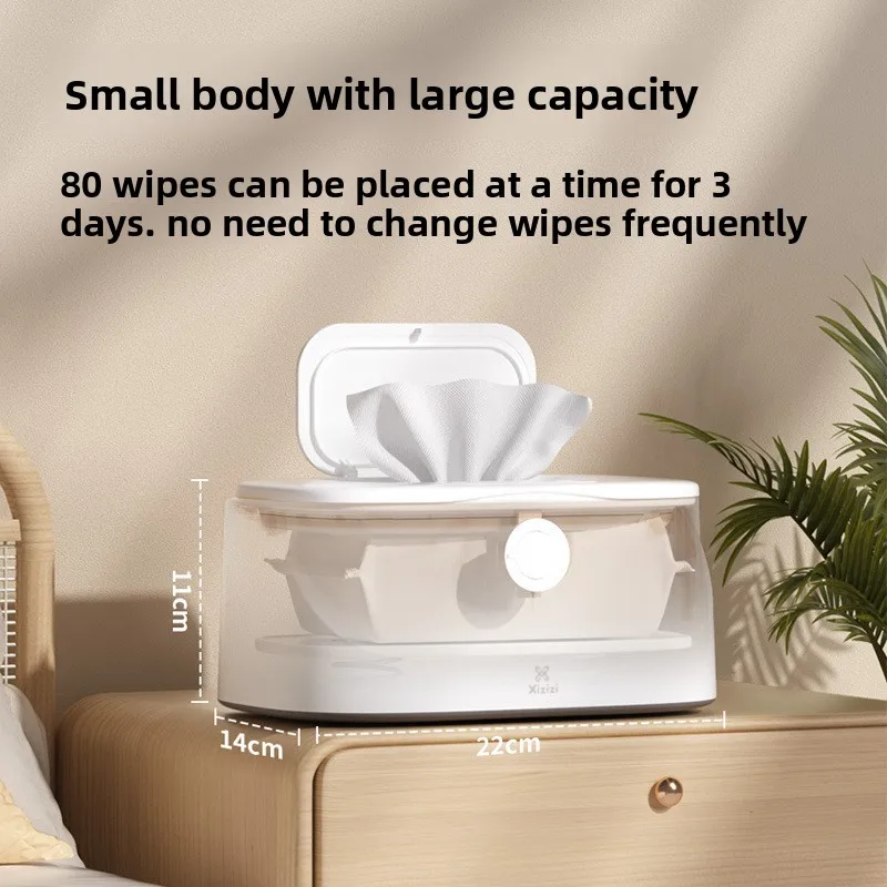 Integrated Baby Wet Tissue Insulation Box Night Light Thermostat Intelligent Plug-in Baby Constant Temperature Wet Towel Heater