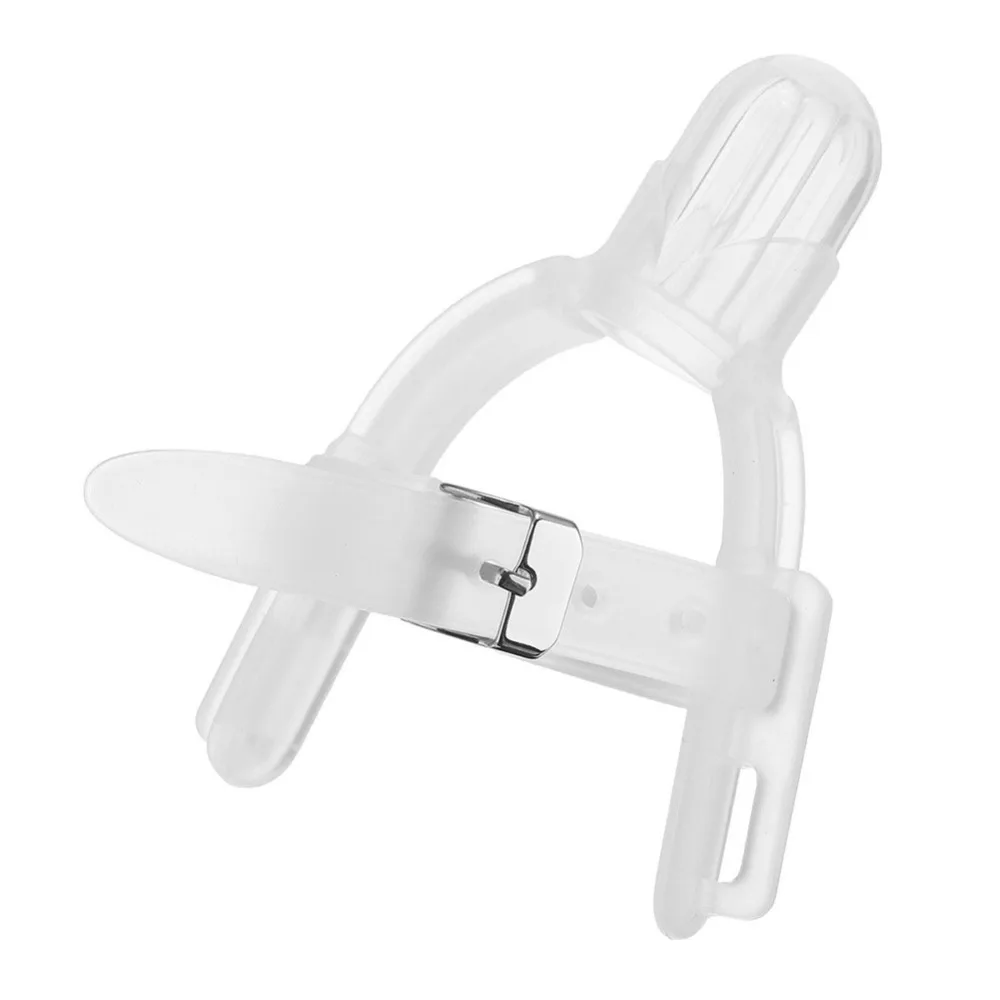 Stop Thumbsucking diş kaşıyıcı bebek dişlikleri başparmak eldiven önlemek bebek parmak Bite önleme çocuk pes etmeyin emme parmak