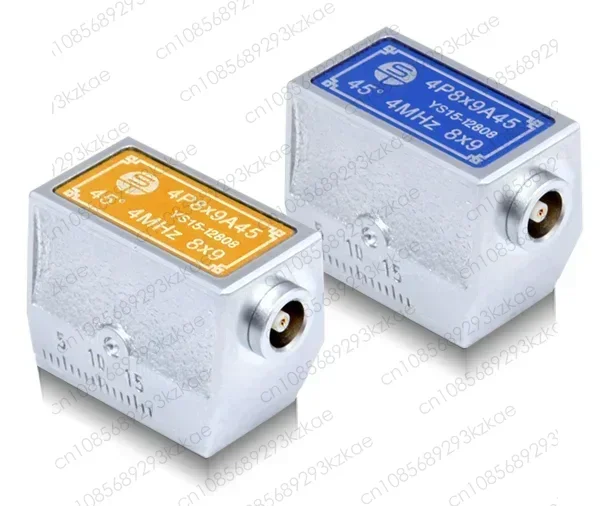 For  2mhz Single Crystal Transducer, Angle 70 Degree, 8*9mm NDT Ultrasonic Angle Probe