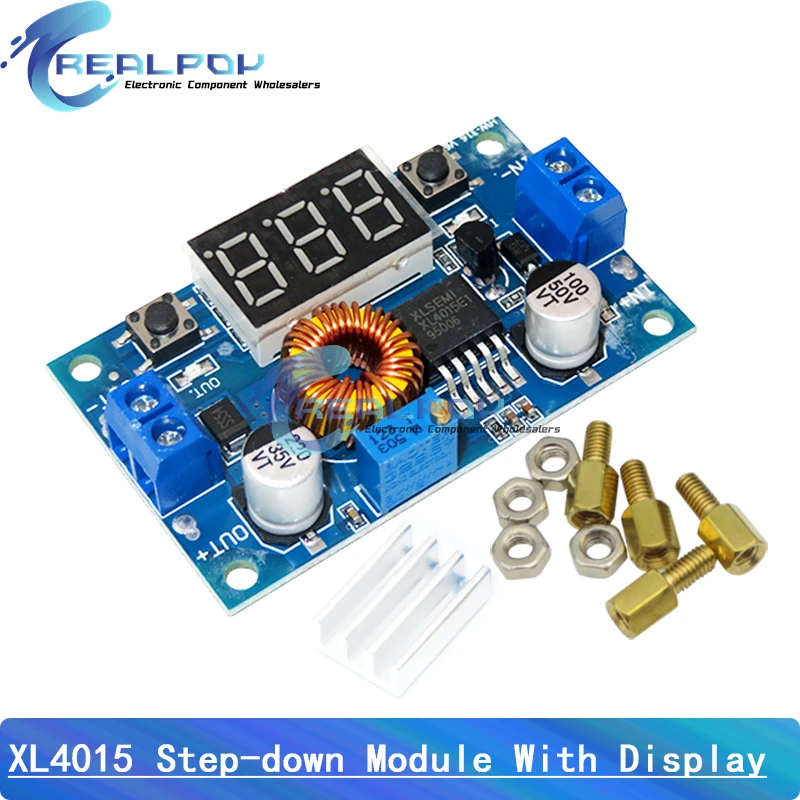 XL4015 5A DC to DC CC CV Lithium Battery Step down Charging Board Led Power Converter Lithium Charger Step Down Module XL4015 E1