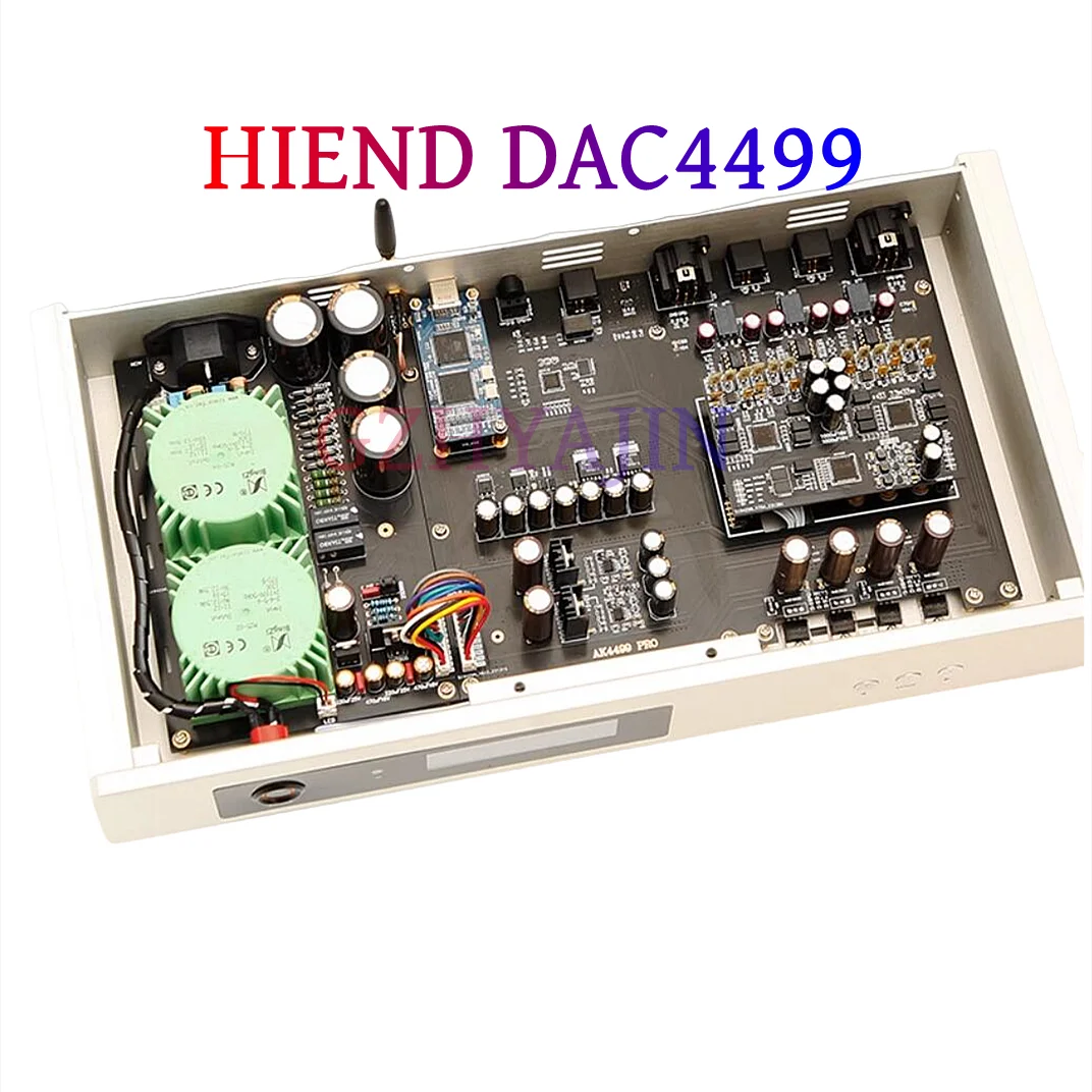 

NEW HIEND level DAC4499 dual core AK4499EX flagship level fully balanced DAC decoding audio fever HIFI Bluetooth 5.1