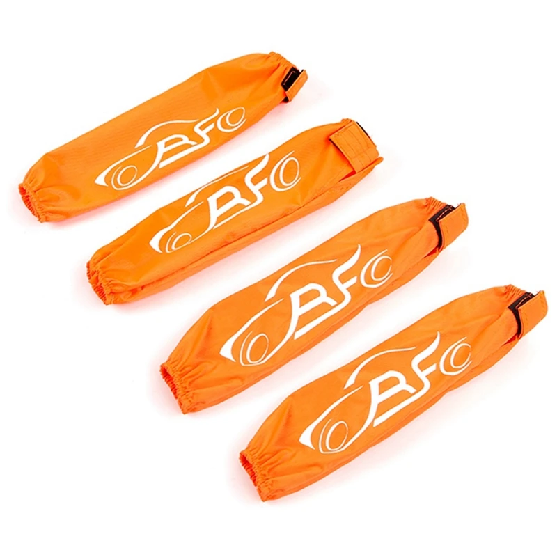 Shock Absorber Cover Starter Air Filter Cover Guard Dust Proof Replacement For 1/5 RC Buggy Car HPI ROVAN KM BAJA ,Orange