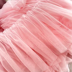 Tulle Frilled Mesh 3D Pleated Fabric, Lace Embroidery, Fringed Ribbon, Ruffle Trim, Dress Collar Applique, DIY Sewing Decor