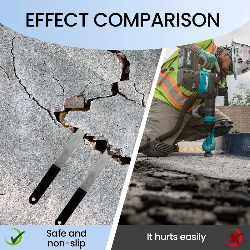 Paver Removal Tool Block Extractor With Clamping Grooves Paver Lifter Ergonomic Ground Tamper Brick Gripper For Beginners