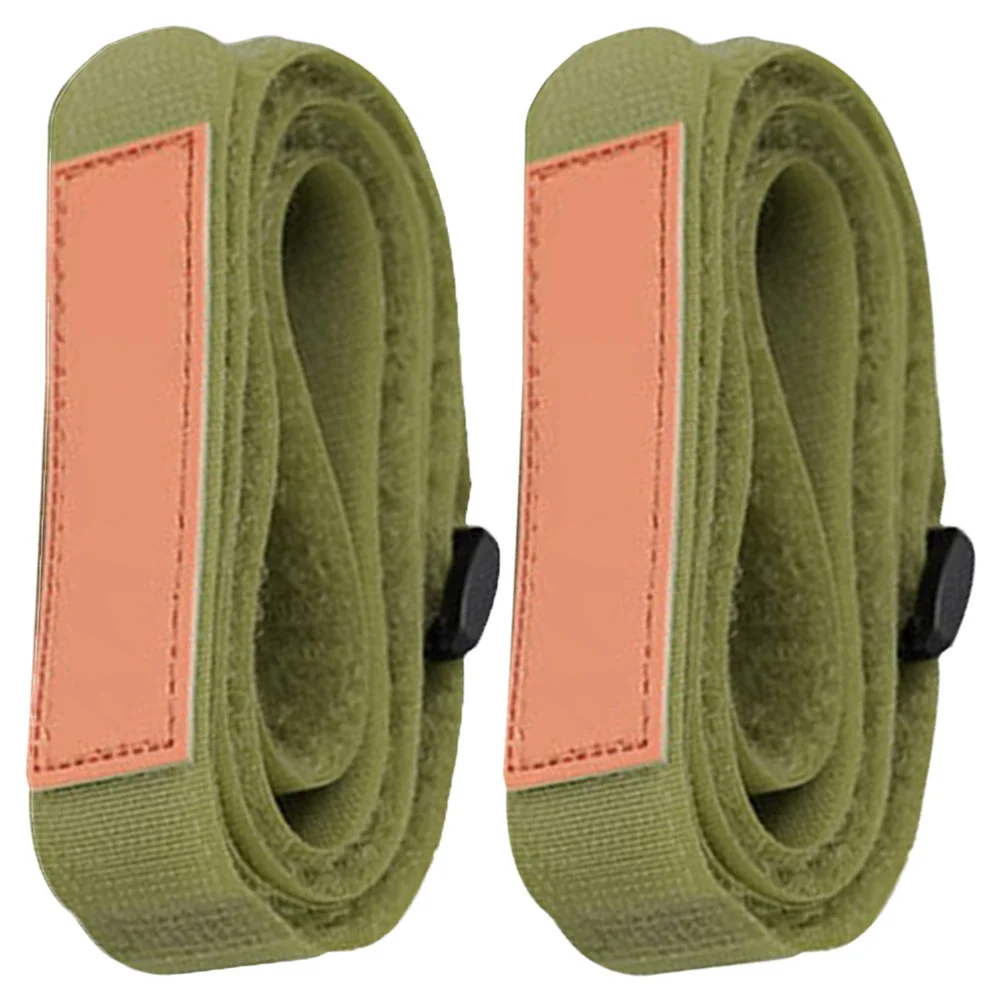 2 قطعة خيمة تخزين الأشرطة النايلون الأمتعة التعبئة حزام للتخييم التنزه السفر تجميع حزام مقاومة للاهتراء تحديد الفرقة #6