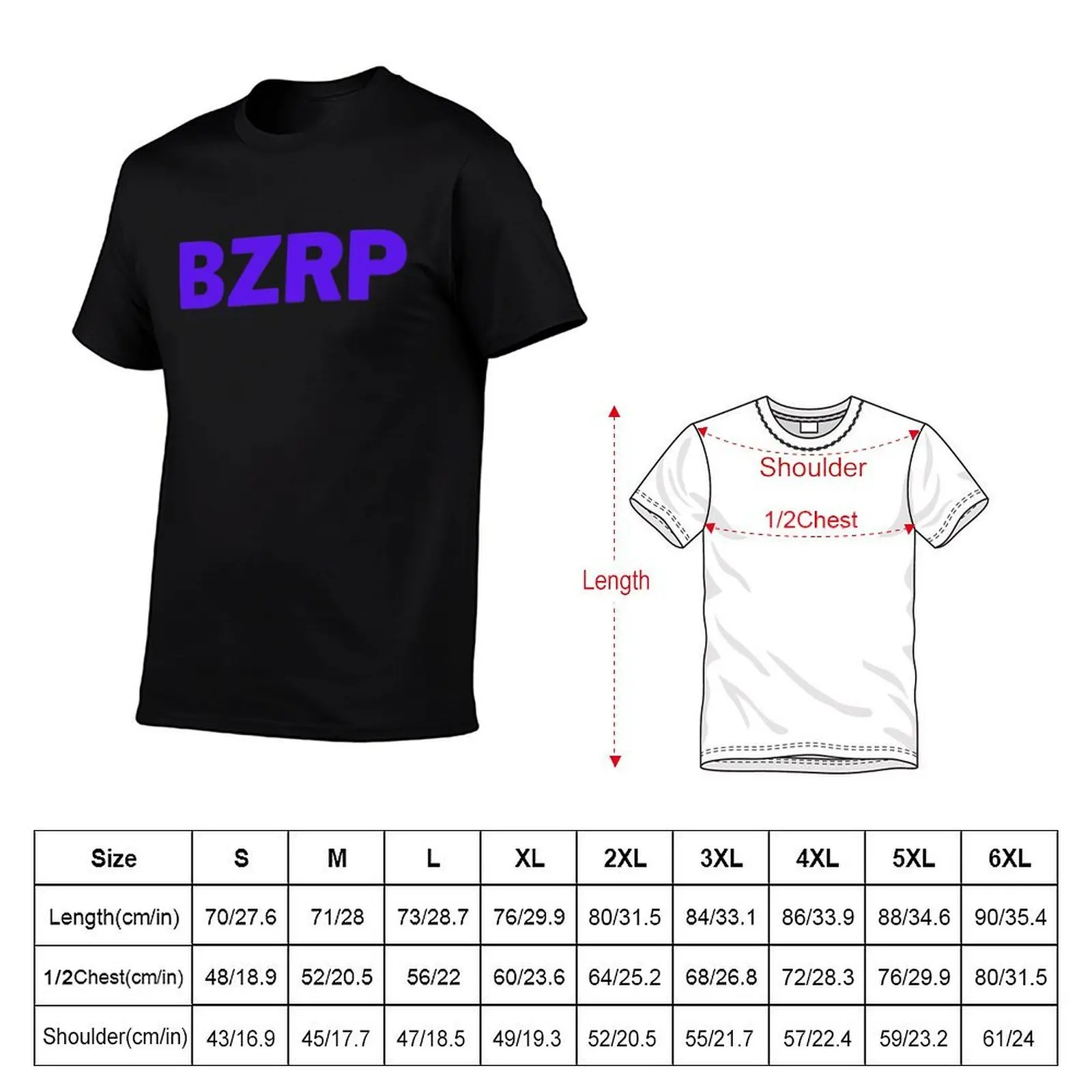 bzrp T-Shirt Work Utility Short Sleeve Shirt view 5