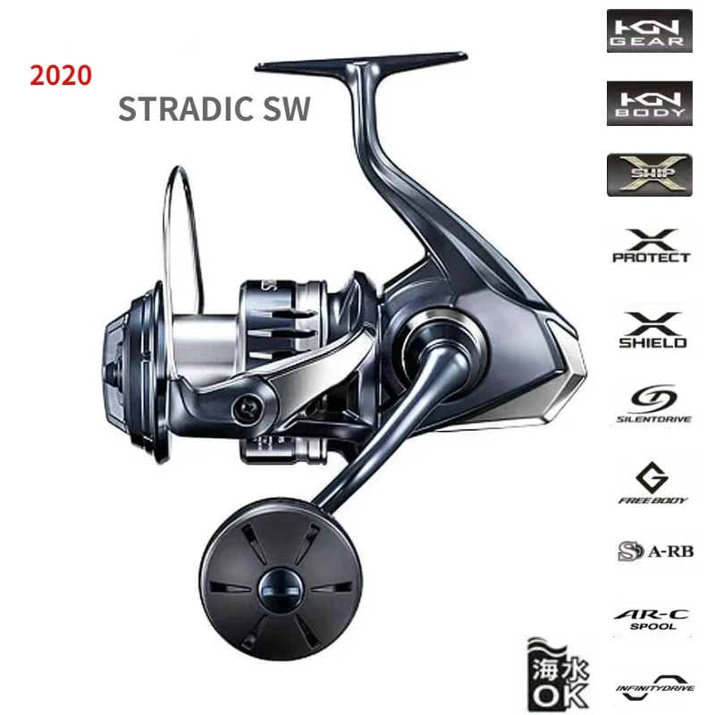 

STRADIC-SW Spinning Fishing Reels, 4000HG, 4000XG, 5000PG, 5000XG, 6000PG, 6000XG, 8000PG, 8000HG, 10000HG, 2020