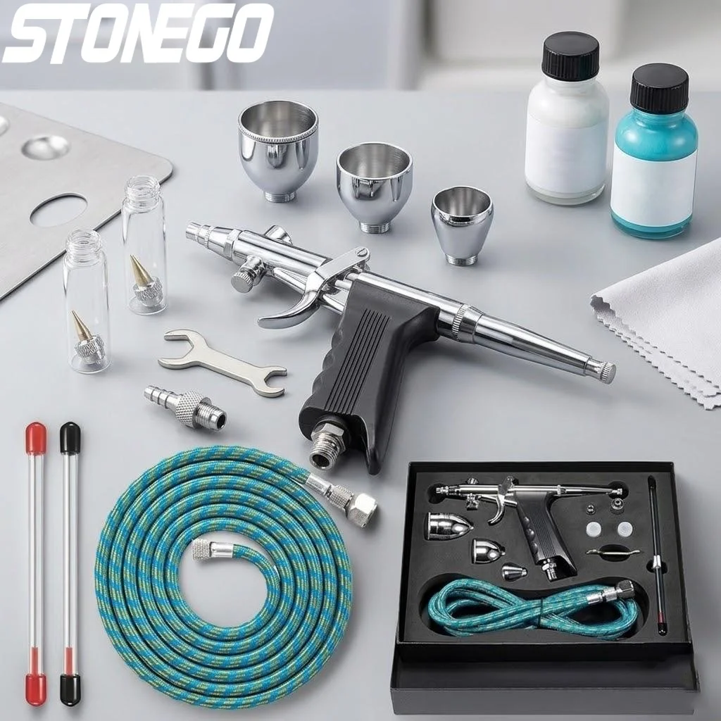 airbrush-kit-double-action-03-05-08mm-needles-2-5-13cc-cups-gun-nails-cake-tattoo-art-supplies