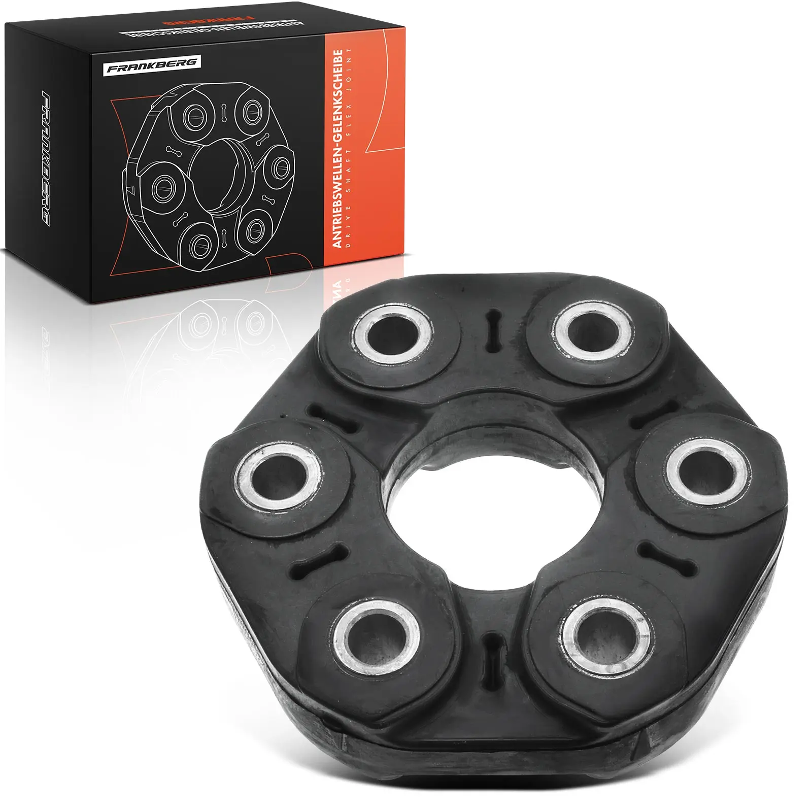 Frankberg 1x Gelenkscheibe Hardyscheibe Kardanwelle Hinten für BMW F10 F20 F22 3er F30 F36 G31 X1 E84 E83 26117610372