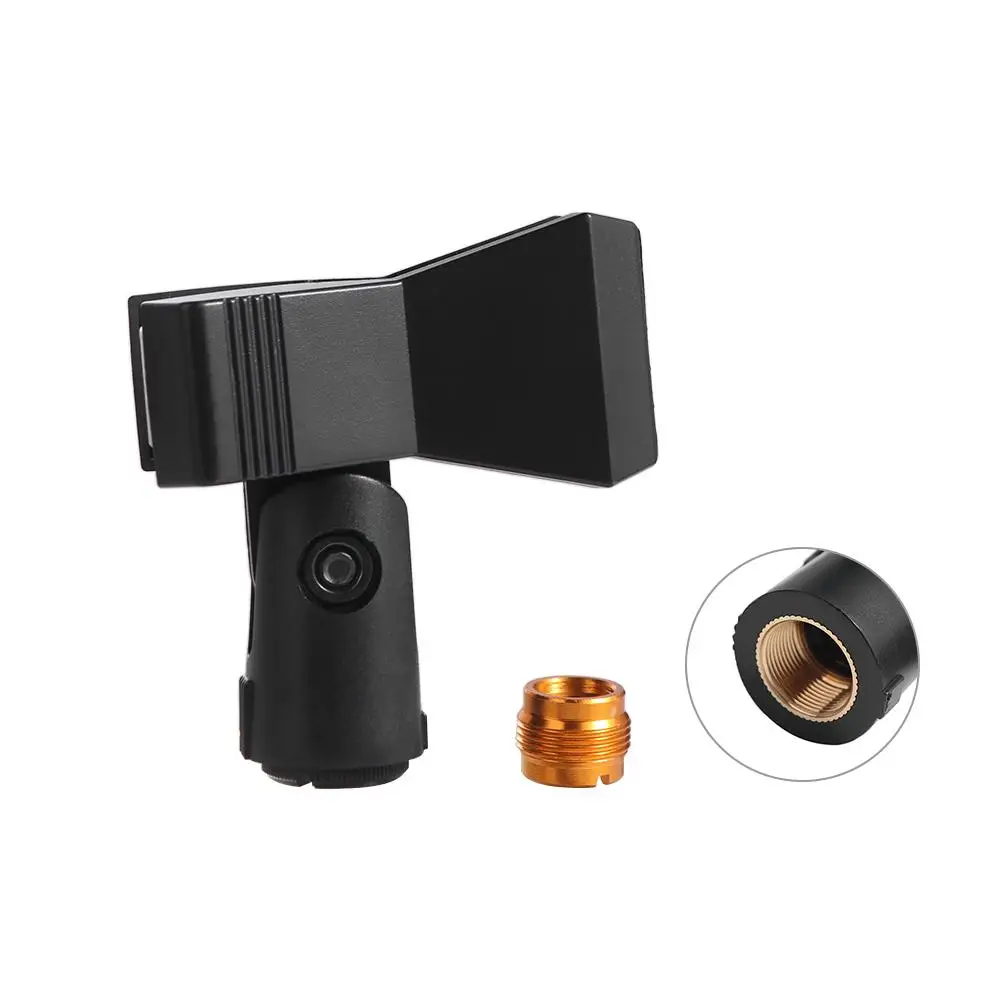 

Inch Mic Clip Clamp Quick Release Stand Replacement Holder Mic Holder Clip Microphone Clip Microphone Holder Live Tripod Stand