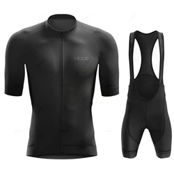 Conjunto de Ropa de Ciclismo para Hombre, traje de manga corta para bicicleta de montaña, Maillot de verano, novedad de 2024