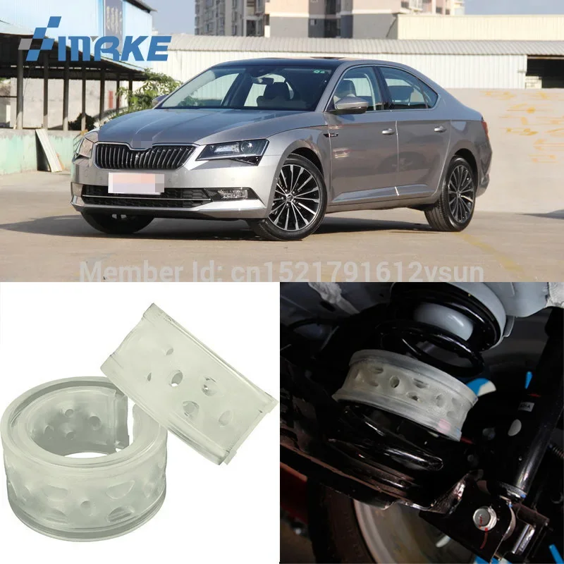 

smRKE For Skoda Superb Car Auto Shock Absorber Spring Buffer Bumper Power Cushion Damper Front/Rear High Quality SEBS