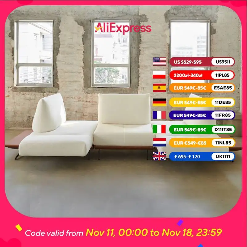 

Итальянский минималистичный диван для гостиной, 2024, новый прямой ряд, вращающийся многофункциональный модуль, комбинированная динамическая мебель для дома