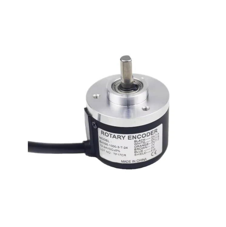 

Encoder E40S6-1000-3-T-24 6mm Doi Shaft DC 24V 1000ppr Optical Encoder 40mm Incremental Rotary Encoder