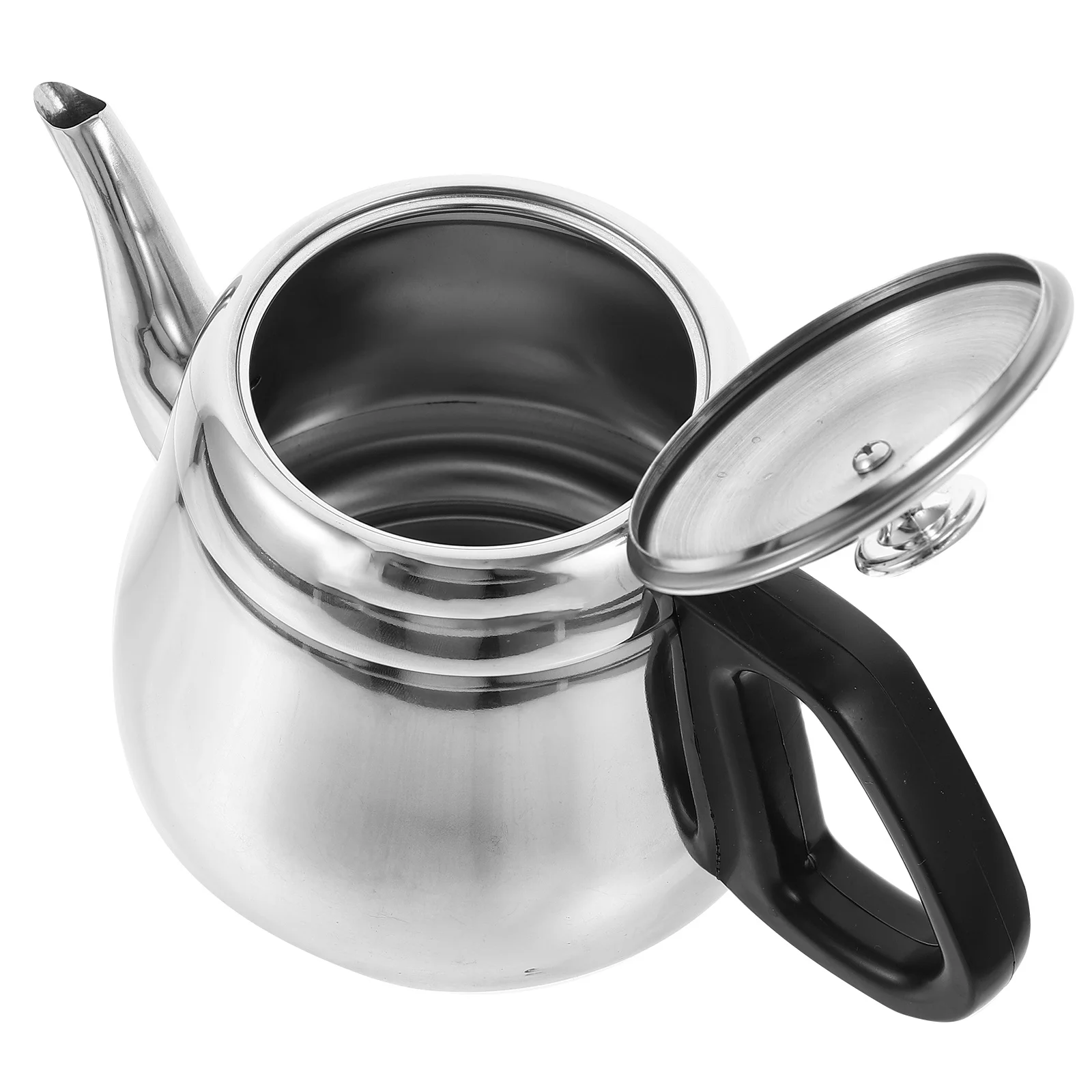

Stainless Steel Water Kettle 2.5L Thicken Stovetop Whistling Tea Kettle For Gas Electric Induction Cooktop Boiling Fast Hot