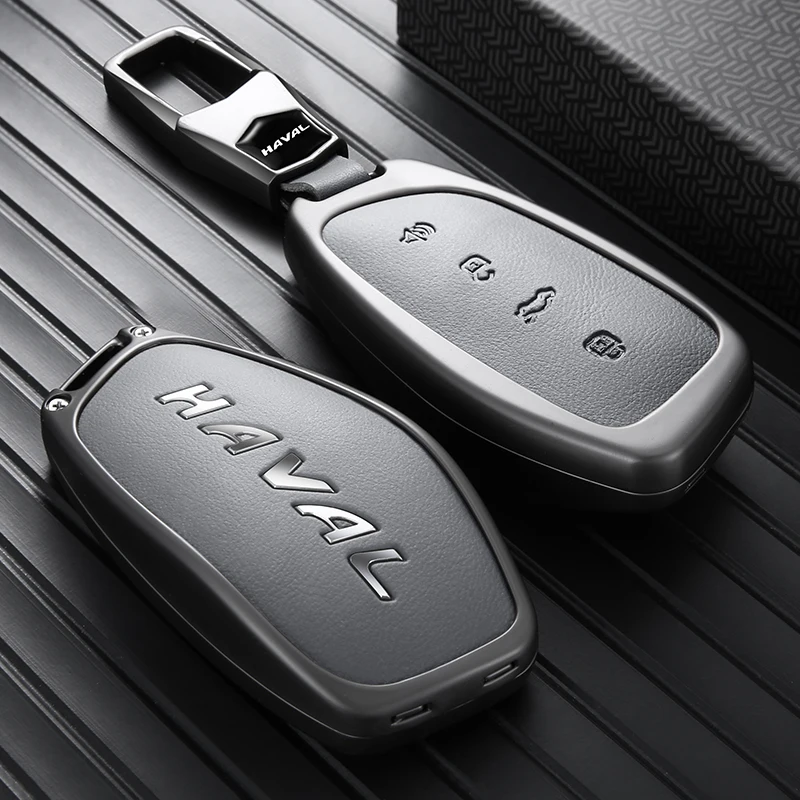 Car Key Protector For GWM Haval H6 H7 H9 F7x Key Fob Case Zinc Alloy Dargo Raptor Full Cover Anti Scratch Anti Fall Accessories