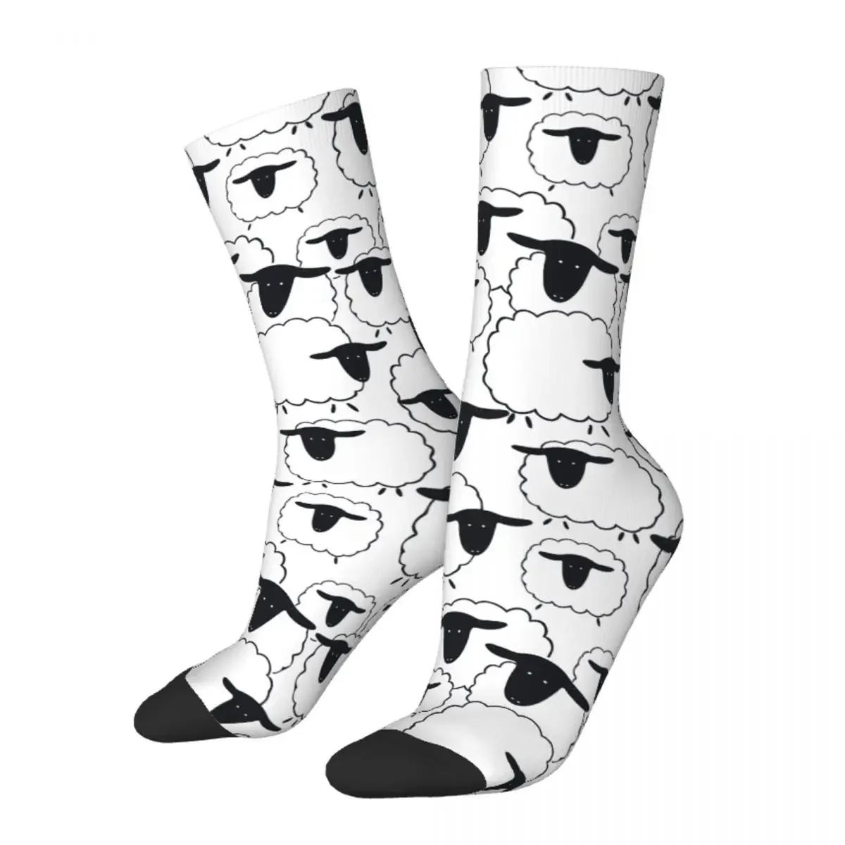 

Harajuku Sheep Cartoon Cute Happy Socks Novelty Street Style Crazy Novelty Street Style Crazy Happy Man Socks for Women Men