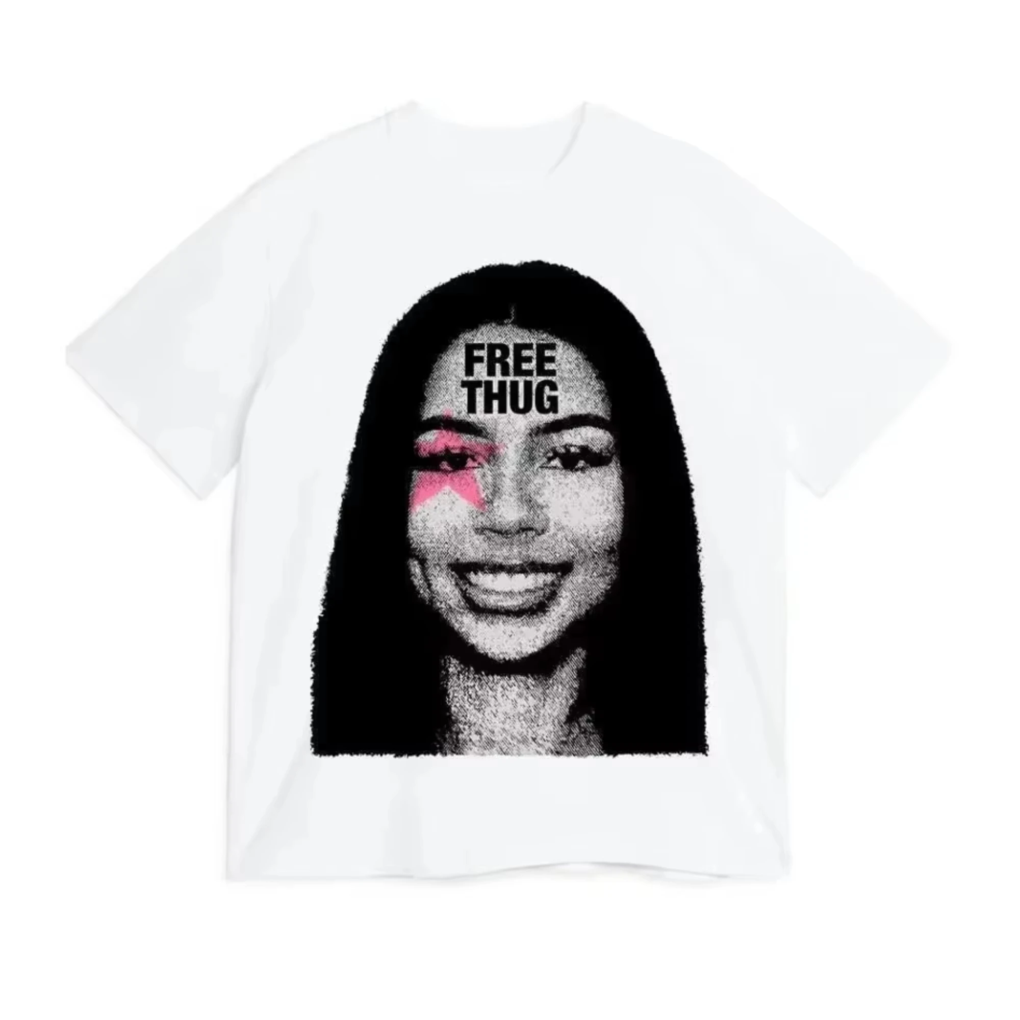 Women T-Shirt Mariah The Scientist Free Thug Rapper Star Fashion Cotton Tee Shirt Short Sleeve T Shirts Round Collar Clothes