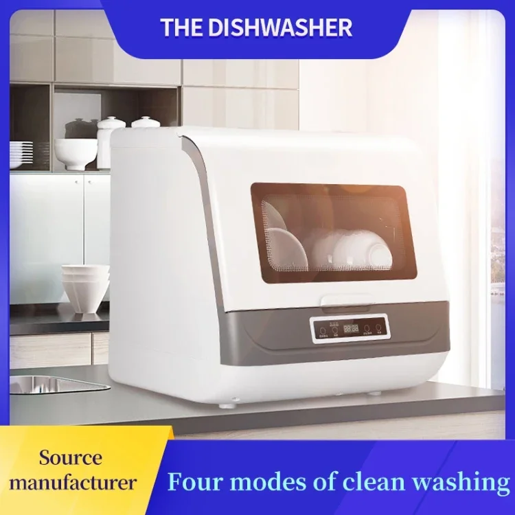 Commercial Dishwashers Countertop Restaurant Table Kitchen Automatic Dishwasher for Household