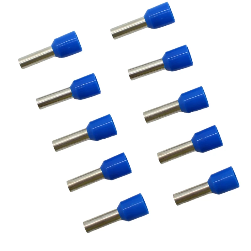 Immagine 3: 100 pz connettore del cavo elettrico connettori a crimpare connettore terminale del cavo terminali del cavo End Crimps assortimento isolato