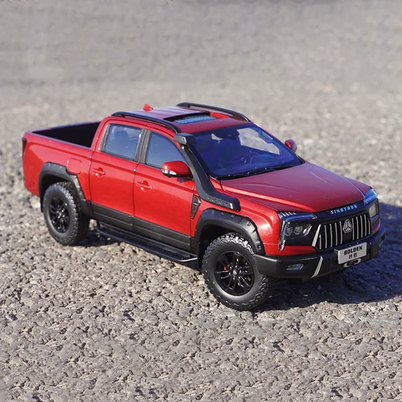 Diecast 1:18 Scale S9 4X4 SUV Alloy Off‑Road Pickup Truck Model Simulation Toy Souvenirs Desktop Creative Unique Gift