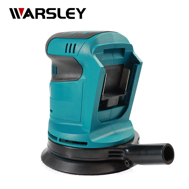 Random Wireless Mini Electrical Orbital Sander Compatible For Makita 18V Battery Aith 8 Hole 125mm Sandpaper