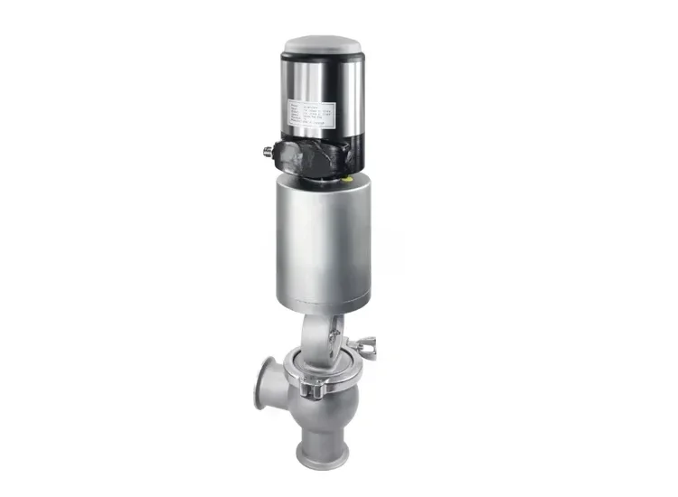 exquisite craftsmanship PTFE Sealed Regulated Flow Sanitary Stainless Steel 304 316L Control Valve with Positioner IL-TOP 4-20mA