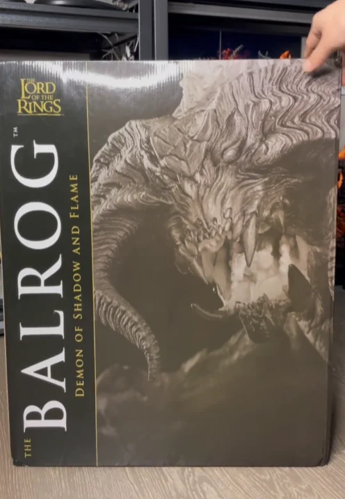 Estatua original de Weta 1/6 Balrog of Moria, obra de arte, altura de aproximadamente 52cm