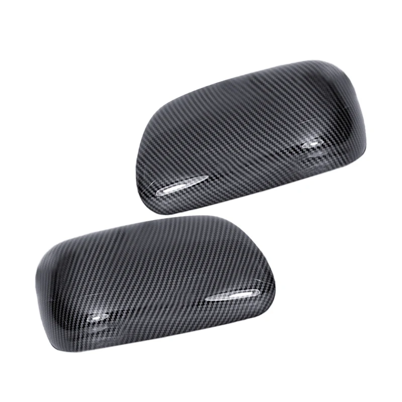 

1 Pair Carbon Fiber Grain Plastic Side Rearview Mirror Covers Trims Fit for Lexus IS300 Sedan Wagon 2001 2002 2003 2004 2005 New