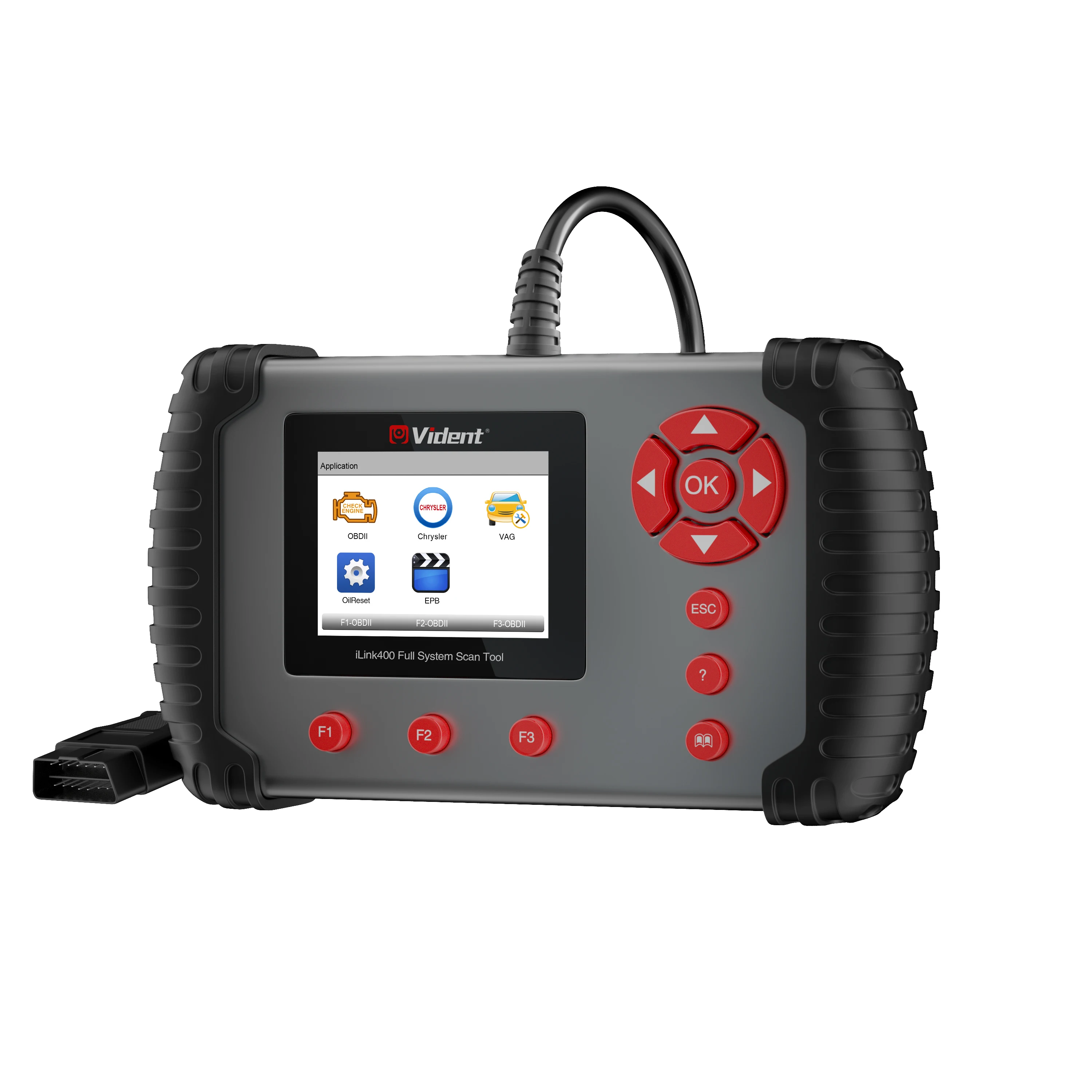 vident iLink 400 tester Full System Scan Tool For ABS / SRS / EPB / DPF Regeneration/Oil Reset Update Online