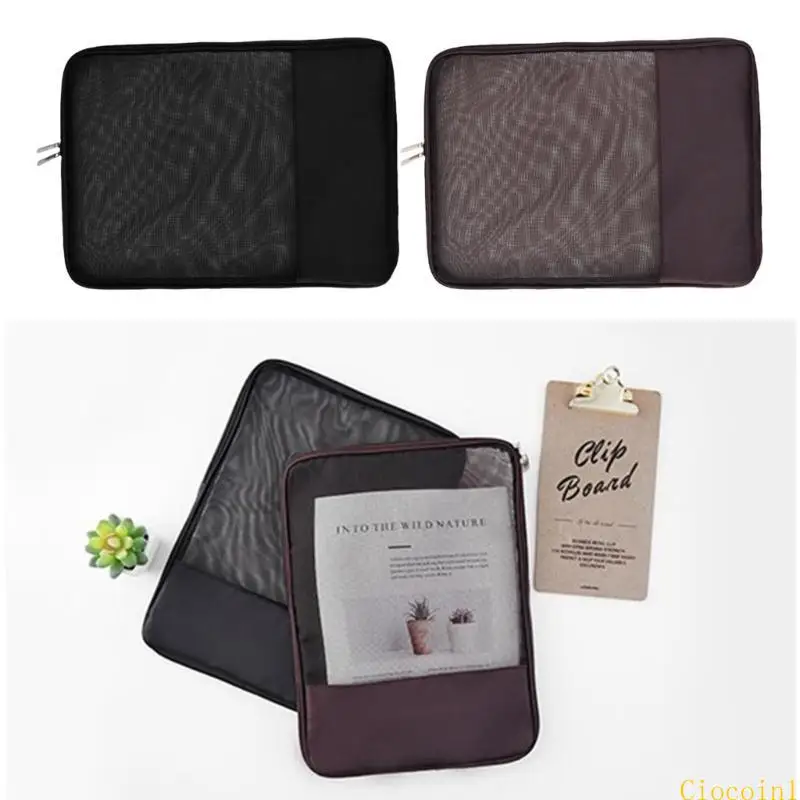 A3PC Zippers Bag Document Folders File File File