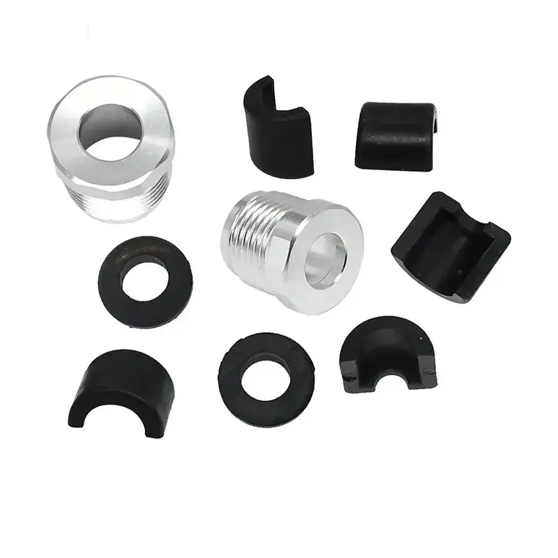5 Pcs/2 Sets 277001729 & 277001627 Steering Reverse Aluminum Cable Lock Nut Kit, Fit Sea Doo All 4-Tec Engine Sizes