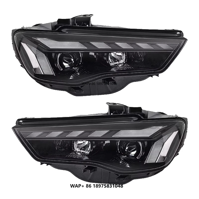

for-Audi A3 8V Headlights Sportback 2013 2016 Car Accessories LED Headlight A3 Upgraded A4 Light DRL Projectors