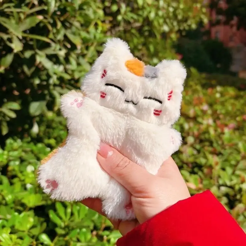 Natsume's Book of Friends Nyanko Sensei Pp Cotton Bean Bag Doll Decompress Palm Toy Desk Display Toy Collectible Ideal Gift