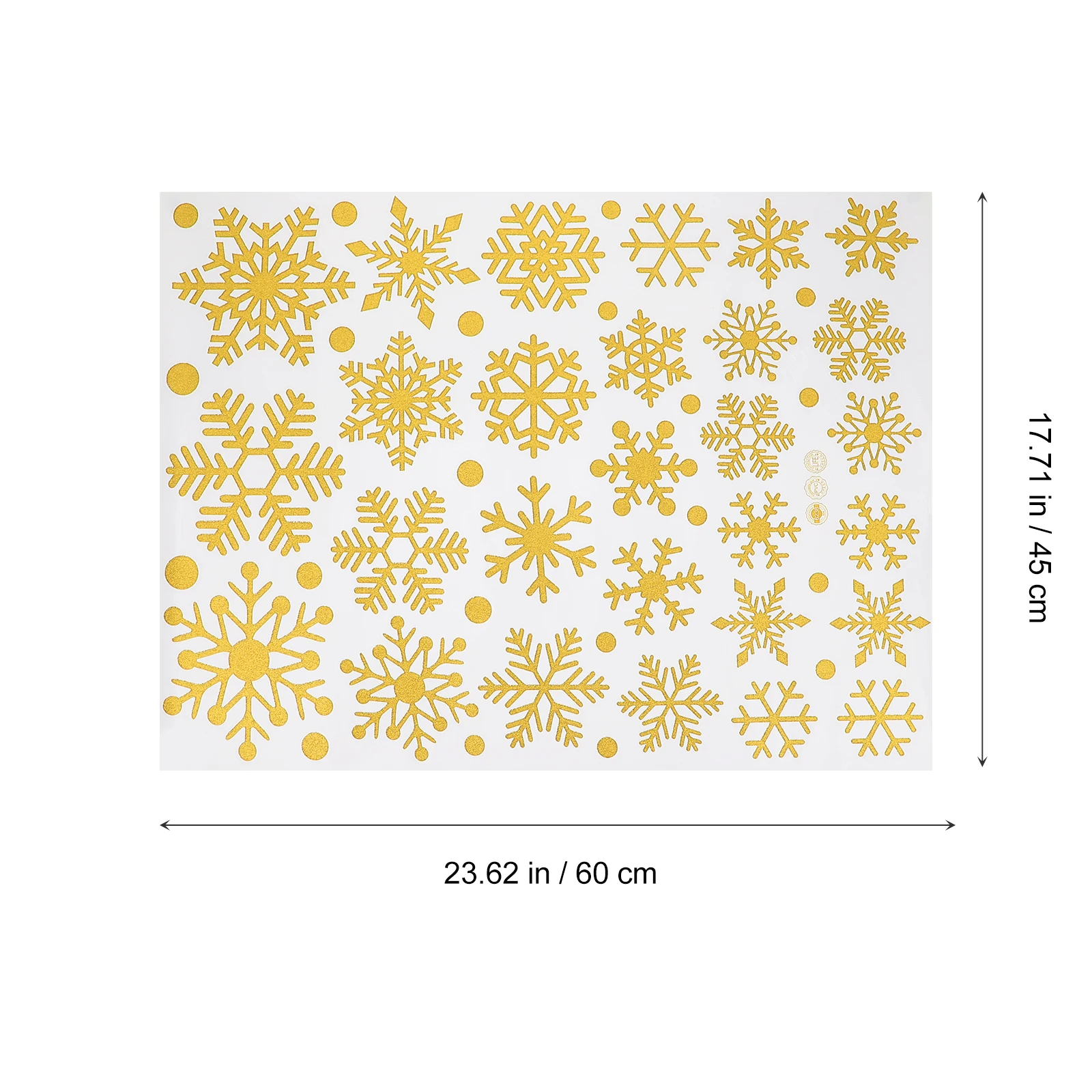

PVC Snowflake Sticker Decor Xmas Stickers Decoration Silver Window Tile Window Stickers Mirror Furniture Home nament