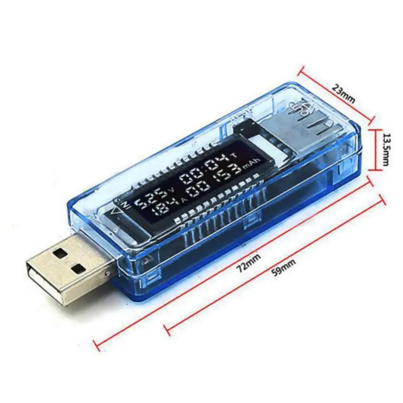 USB Current Capacity Tester Volt Current Detect Charger Capacity Tester Meter Mobile Power Detector Battery Test