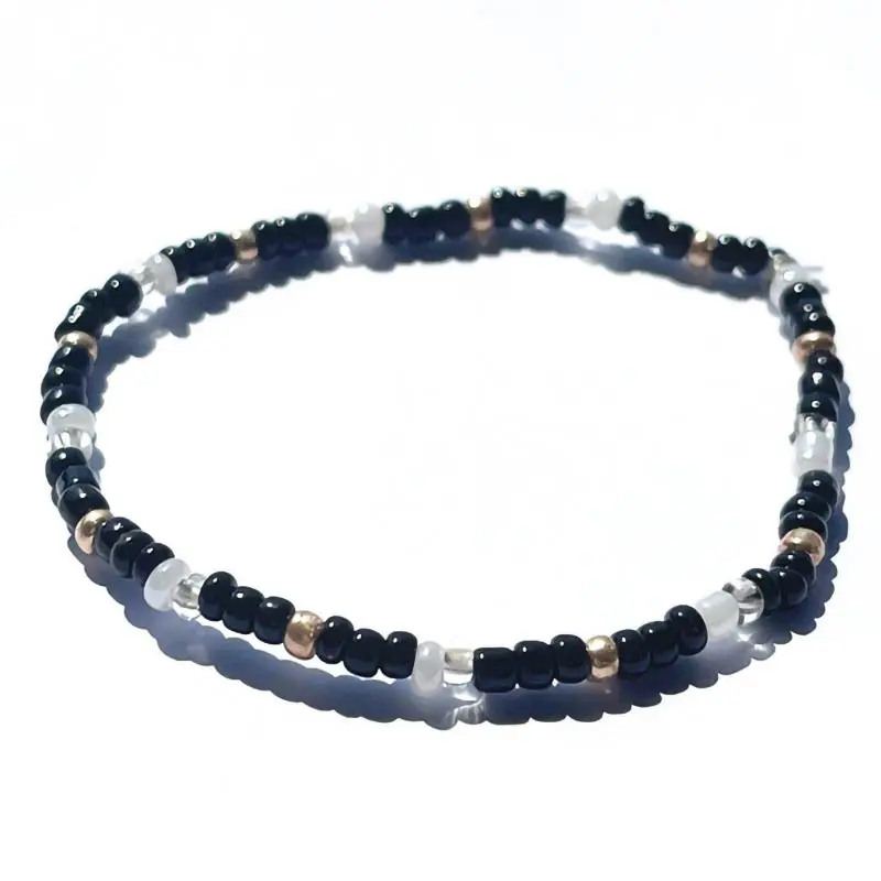 Kpop Stray Group Felix Lee Know MinHo Same Seedbead Stretch Beaded Bracelet Fresh Summer Hand Rope Idol Jewelry Accessories
