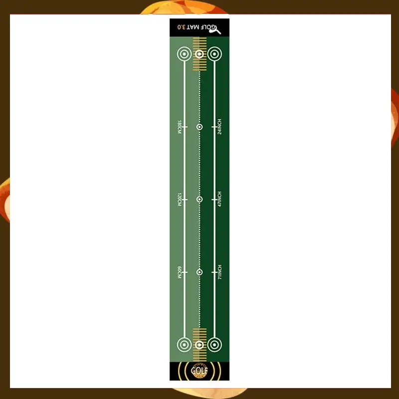 

Putting Practice Mat Foldable Portable Light Weight Putting For Outdoor Golf Training-T34C
