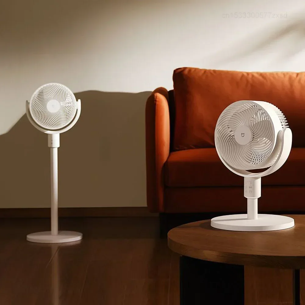 

Xiaomi Mijia Smart Standing Air Circulation Fan,Wide-angle Oscillation, Powerful Airflow, 2-in-1 Desk Fan & Floor-Standing Fan