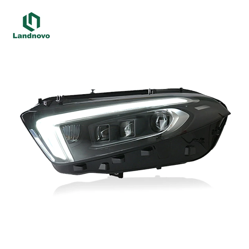 Muhuang High Quality Headlight For  A class A160 A200 Upgrade Front Light Car Headlight Headlamp