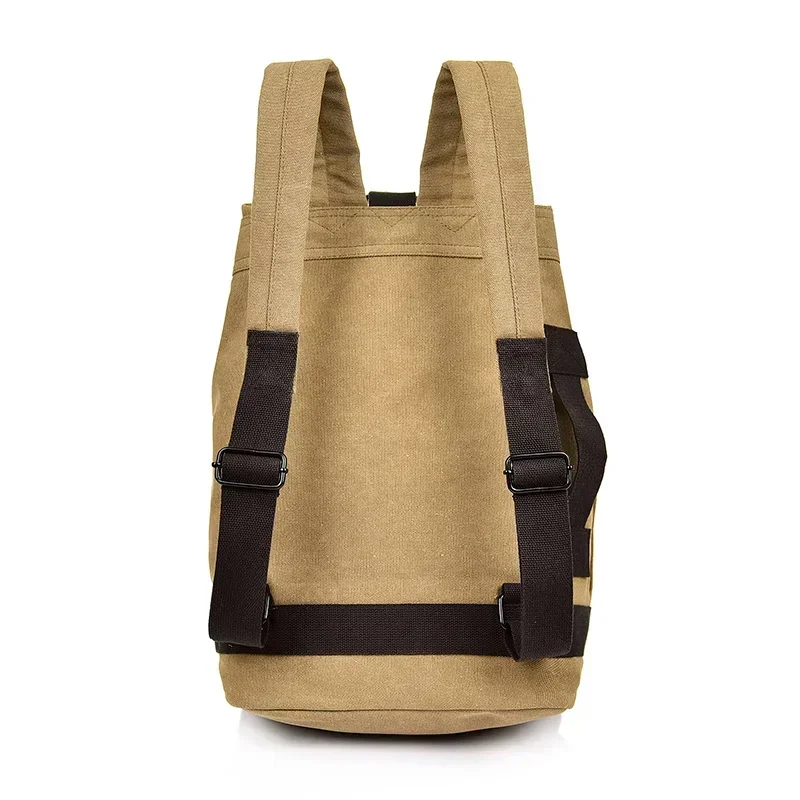 Freizeit Canvas Rucksack große Gentleman Rucksack Tasche Mann Mode lässig Reisetaschen hochwertige Rucksack Taschen Mochila Hombre 가̈r