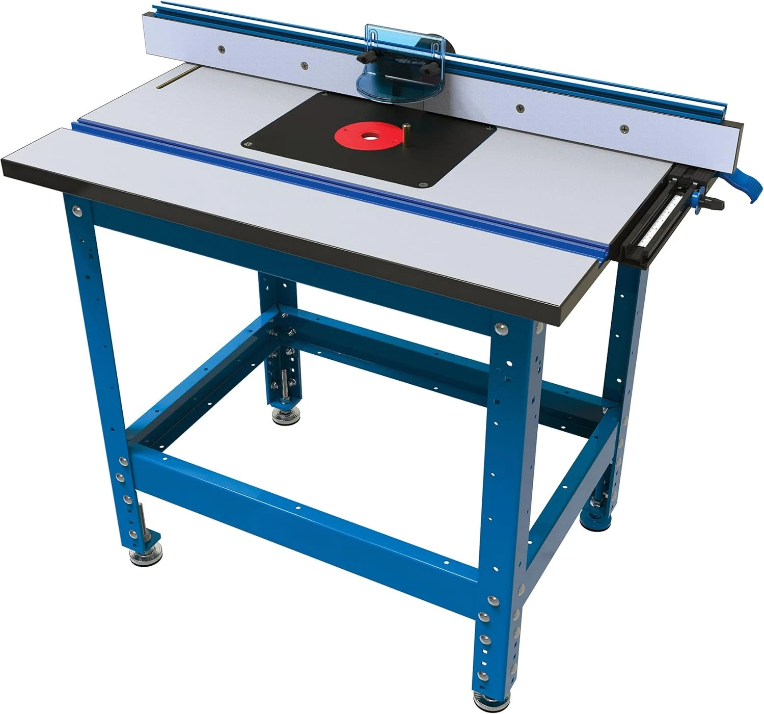 Precision Router Table System - Self-Squaring Router Table Fence System - Sits on Precision Router Table Top - Carpentry Tools