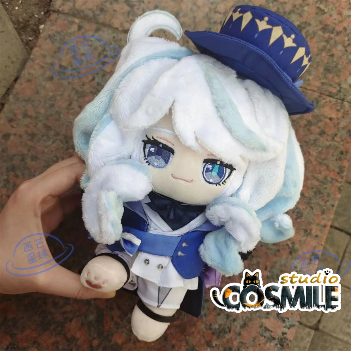 

Game Genshin Impact Furina フナ ナ 나 리리리foカロ포포포포costume Plushie 20 см, плюшевая кукла, Одежда для кукол XQ