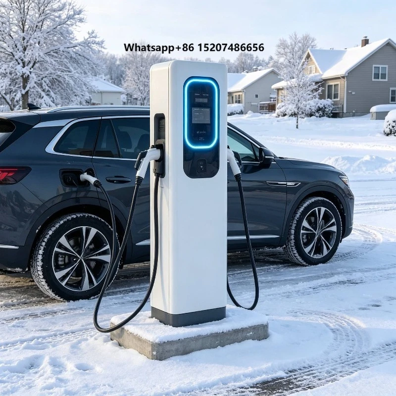 Weatherproof Charging Pile with Stainless Steel Enclosure for Durability