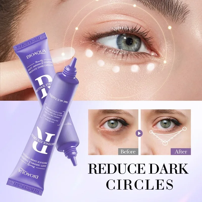 

Retinol Anti-wrinkle Eye Cream Dark Circles Eye Bags Remove Anti-puffiness Fade Fine Lines Moisturizing Eye Care Original