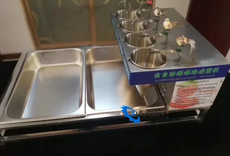 Bubble Tea Heerlijk Fruit Popping Boba Making Machine RVS Popping Boba Molding Machine maker