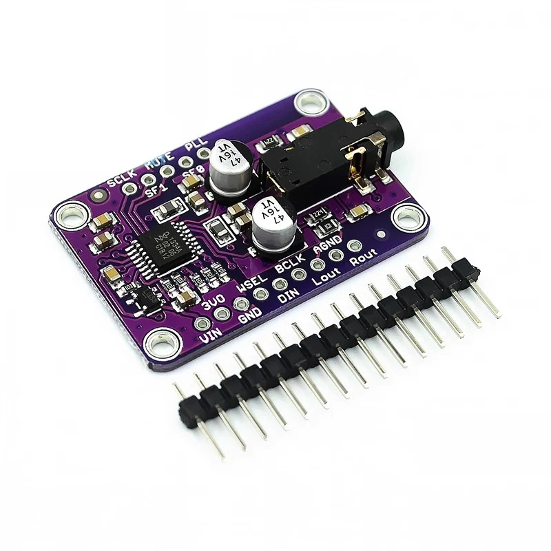 CJMCU-1334 DAC Module CJMCU-1334 UDA1334A I2S DAC Audio Stereo Decoder Module Board For Arduino 3.3V - 5V